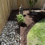 Mulch delivery and installation in London Ontario and surrounding areas – premium brown, black, and red mulch professionally installed for homes and businesses.