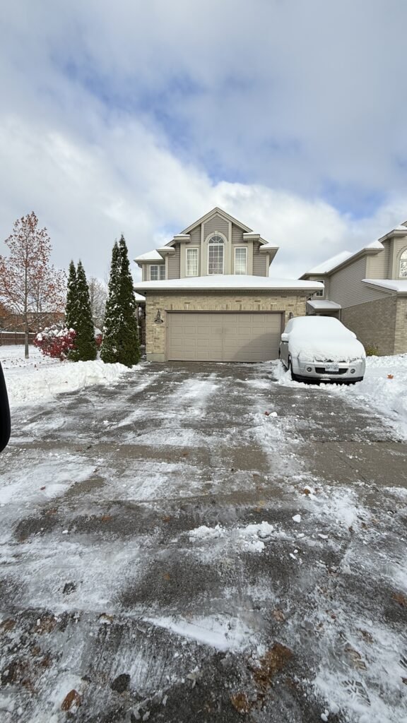 Snow Plowing in London, Ontario