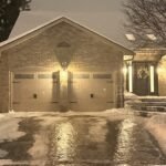Residential driveway de-icing in London Ontario