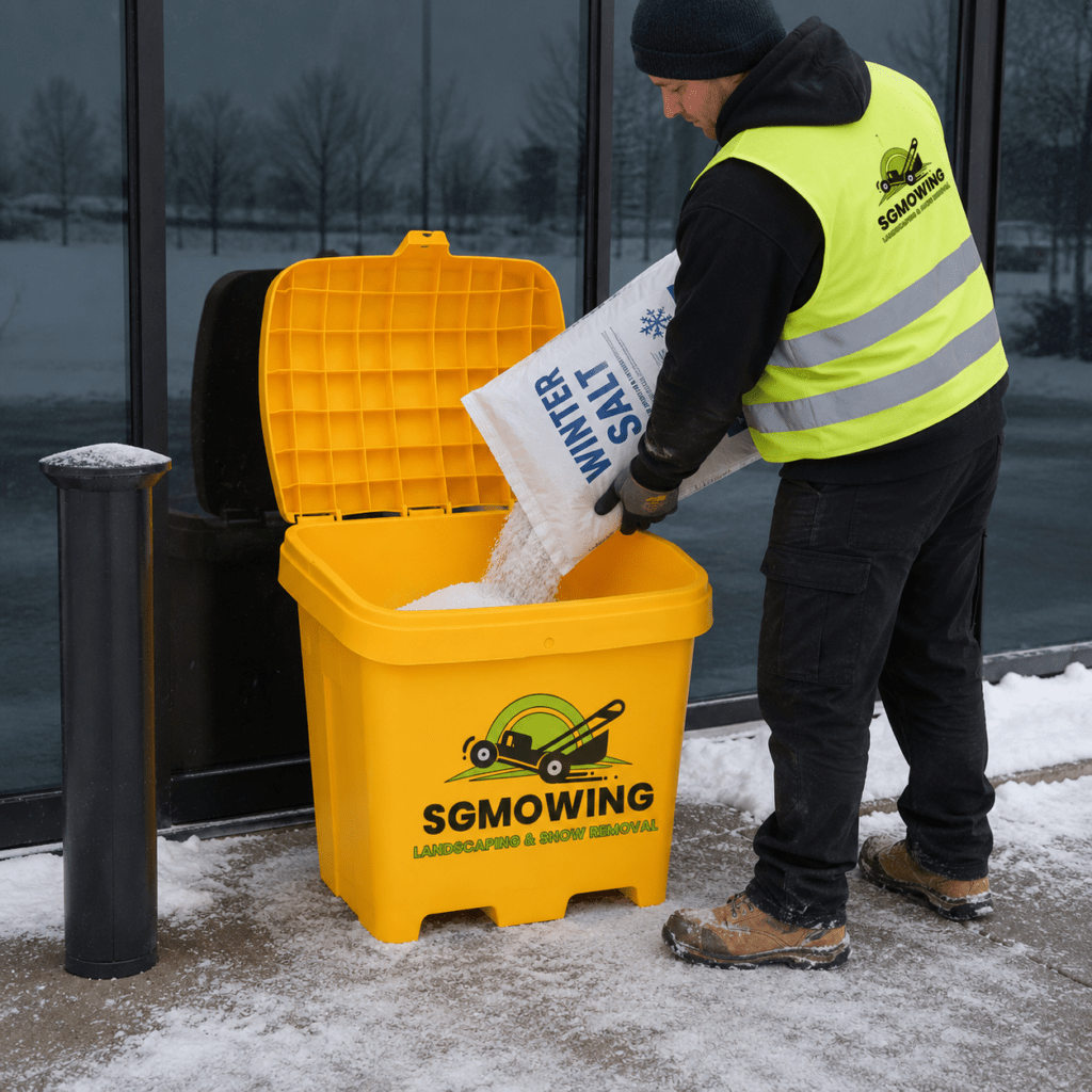 snow salt bin london ontario
