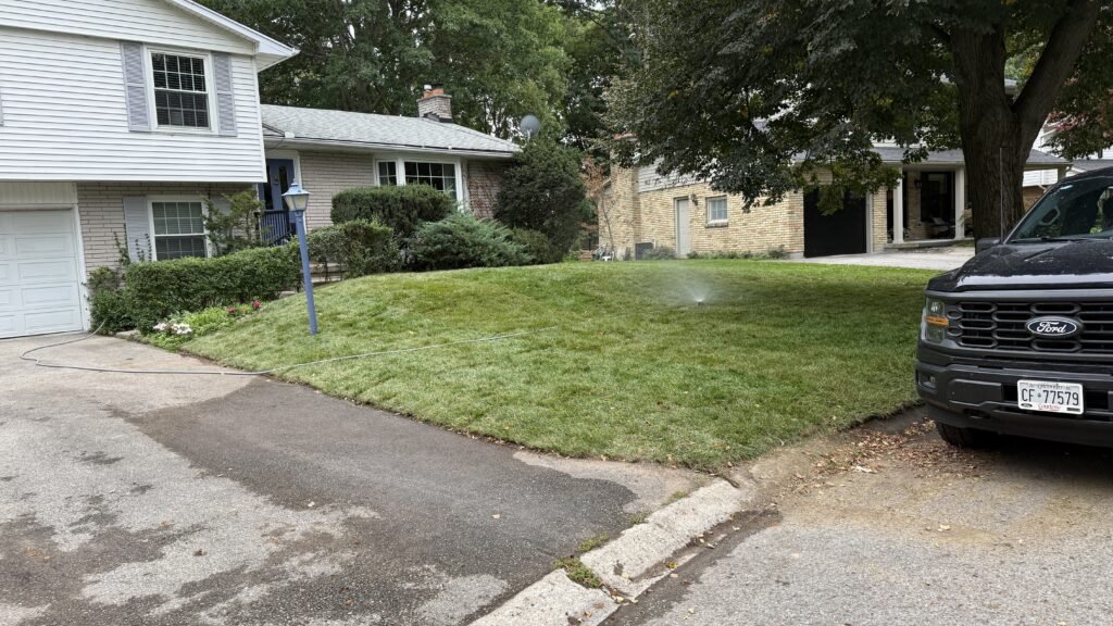 Sod installation London Ontario